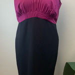 Kenneth Cole  Purple and Black Dress.  Size 1X NWT Photo 0