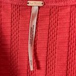 Free People Ice Cold Lace Up Top in Crimson Rose Size XS NEW NWT Photo 13