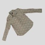 J.Crew floral Oxford partial button up shirt Photo 2