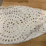 A New Day Women's White Long Sleeve Round Neck Eyelet Top - Size Small - NWT Photo 5