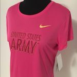 Nike NEW  Army hot pink shirt Photo 1