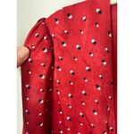 House of Harlow 1960 x Revolve sz. XS Vera Red Polka Dot Jumpsuit Photo 7
