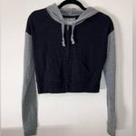 SO  Vintage Zip Up Hoodie Fitted Sweatshirt Women’s Sz XS EUC Photo 0