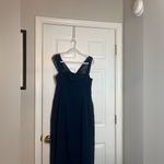 Amanda Uprichard  Darien Maxi Dress in Navy Photo 6
