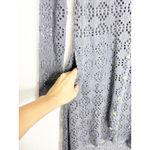 Free People Beach Love Song Crochet Duster Cardigan Size XS Gray Button Front Photo 9