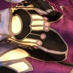 Alice & Trixie  Purple Silk Floral Print Flutter Sleeve Dress Womens XS Mini Photo 3