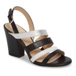 Botkier  Sera colorblock caged block heel ankle strap dress sandals black 8.5 Photo 0