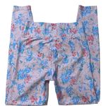 Love Shack Fancy x Bandier Leggings Small Pink Floral Countryside Painted Meadow Photo 1