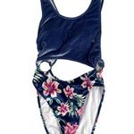 PINK - Victoria's Secret Victoria’s Secret Velvet Cut Out One Piece Swimsuit Photo 0