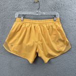 Lululemon Hotty Hot Low Rise Shorts 4" Mango Dream Athletic Gym Women's 8 Photo 1
