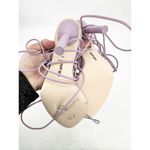 Cult Gaia Soleil Lilac Purple Strappy Leather Heeled Sandals Size 36 Photo 2