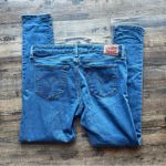 Levi's 711 Womens Blue Denim Medium Wash Stretch Mid Rise Skinny Jeans Size 31 Photo 8