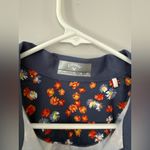 Callaway  Opti-Dri Cap Sleeve Golf Polo Short Sleeve Shirt Floral Blue Indigo XL Photo 4