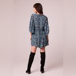 Band of the Free Mallory Boho Mini Dress NWT Green Size M Photo 1