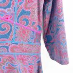 Title Nine Womens Zip Pocket Fit & Flare Paisley 3/4 Sleeve Active Dream Dress S Photo 3