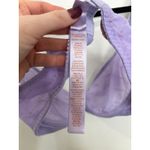 Savage X Fenty Bra Womens 34C Purple Lavender Flocked Unlined Demi Underwire Size undefined Photo 4