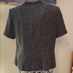 Danny & Nicole Dawn Joye Gray Short Sleeve Blazer Photo 8