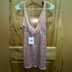 Hello Molly GLITTER GYPSY DRESS PINK- Size Medium (NWT) Photo 5