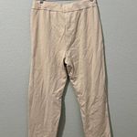 St. John Collection  Ivory Drawstring Sweatpants size Large French Terry Jogger Photo 5