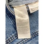 Madewell  Women's Blue High Waisted Straight Leg Cargo Denim Jeans Size 33 Photo 4