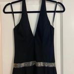 Jovani Black Halter Top Formal Dress Photo 1