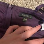 JC Penny Purple And Gold Homecoming Prom Dress Photo 3