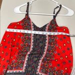 Nanette Lepore  Red and Black Maxi Dress Photo 7