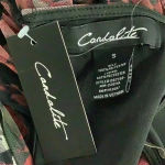 Candalite  Size Small Sleeveless Floral Print Dress W/Back Zipper New With Tags Photo 4