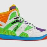 Gucci  Basket Demetra High Top Sneaker Size 39.5 Photo 0