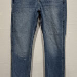 Hollister  Ultra High Rise Mom Jean Womens Sz 26 / 3R Blue Vintage Stretch Denim Photo 0