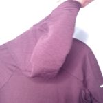 Mondetta  burgandy pullover sweatshirt with hoodie Photo 7