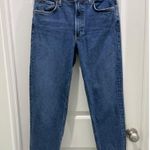 AGOLDE Womens Organic Cotton Mid-Rise Straight Leg Jeans Medium Wash Sz 27 Photo 1
