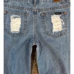 American Blue ~ Distressed Jeans ~ Sz 9 ~ Light ~ Juniors Mom Style Jeans Photo 5