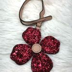 Kate Spade New York Flower Glitter Bag Charm Fob Photo 0