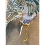 SheIn Women's Tropical Print Short Sleeve Cover-Up Dress Multicolor V-Neck Photo 3