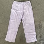 Old Navy  Light Purple Wide-Leg Linen Pants Photo 2