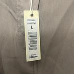 Max Studio Women's Soft Twill Cargo Jogger Pant Beige Tan Size Large NWT Photo 2