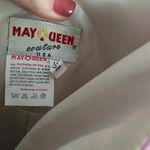 Beaded Prom Short Dress with Full Tulle Skirt Size 14 Photo 4