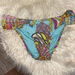 Trina Turk Coral Reef Twist Ring Bandeau Bikini Swimsuit Photo 6