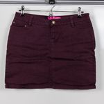 Thalia Sodi Y2K  Purple Denim Mini Skirt Photo 0