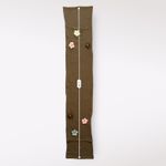 Sooki Des L.A. Vintage Y2K Brown Floral‎ Knit Shrug Scarf Cottage Boho Size M Photo 7