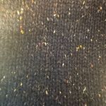 Woolrich Vintage  Women's Navy Blue Speckled 100% Wool V-Neck Sweater size XL Photo 3