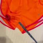 Nike Dri-Fit Women's Running Shorts Neon Orange Pink Lined Size XS 3" inseam Photo 9