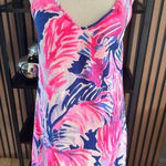 Lilly Pulitzer lily pulitzer sleeveless dress pink and blue size xxs silk summer dress Photo 0