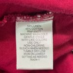 Liz Claiborne  LINEN BLEND Shorts‎ Women’s XL RED PREOWNED Photo 5