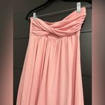 Derek Heart  Pink Strapless Tube Twist Top Mini Dress Women’s Sz Small EUC Photo 1