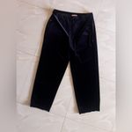 Notations  1X Black Velour Pull-on Wide Leg Elegant Pants Photo 8