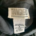 Vintage 80’s Black Beaded fringe Western Button Long Sleeve Shirt Size S… Photo 8