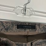 J Brand Lillie High Rise Skinny Coated Snakeskin In BOA Size 27 Photo 3