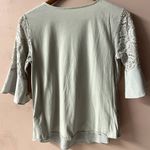 Van Heusen Light Blue Top Size S GUC Photo 5